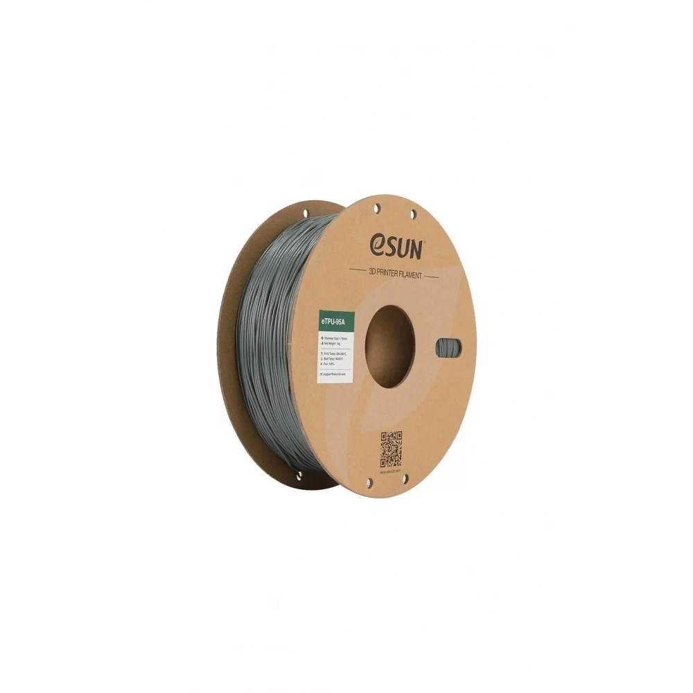 Esun eTPU-95A Filament - Grey