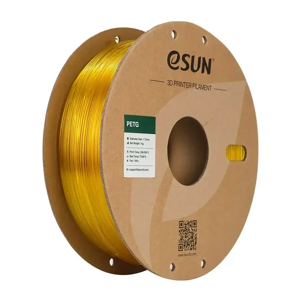 Esun PETG Filament - Transparent Yellow