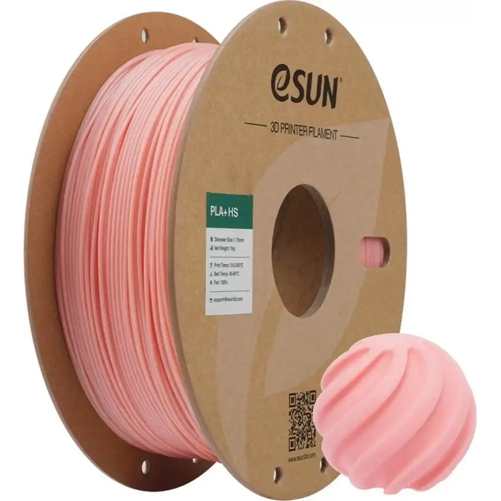 Esun PLA-High Speed Filament - Baby Pink