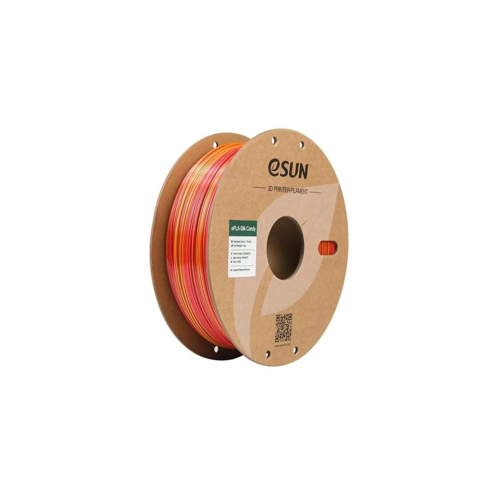 Esun PLA-Silk Candy Filament Red - Gold