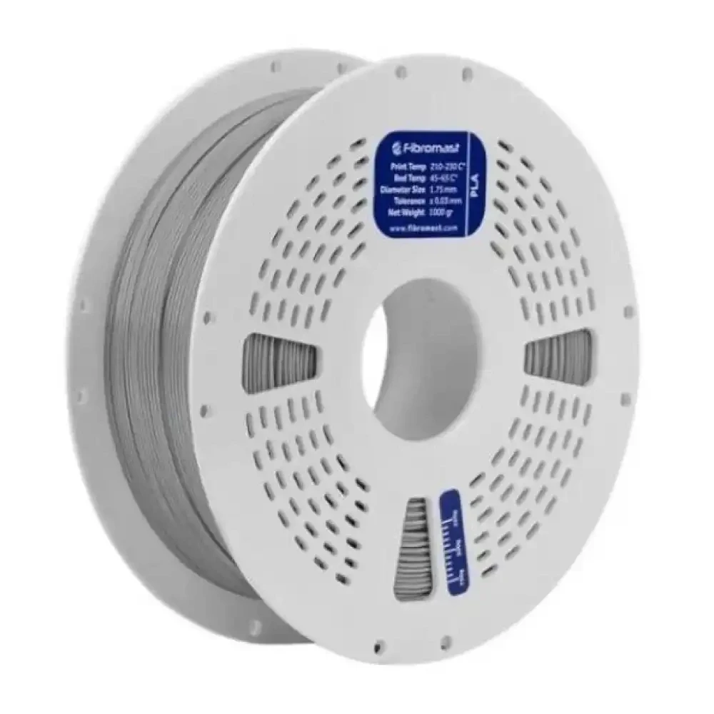 Fibromast PLA Filament - Silver