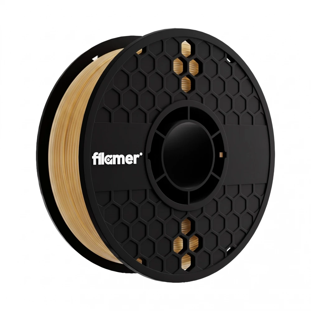 Filamer Hyper PLA+ Filament Transparan Gold