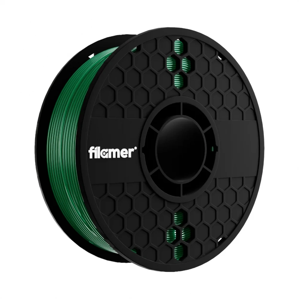 Filamer Hyper PLA+ Filament Transparan Yeşil