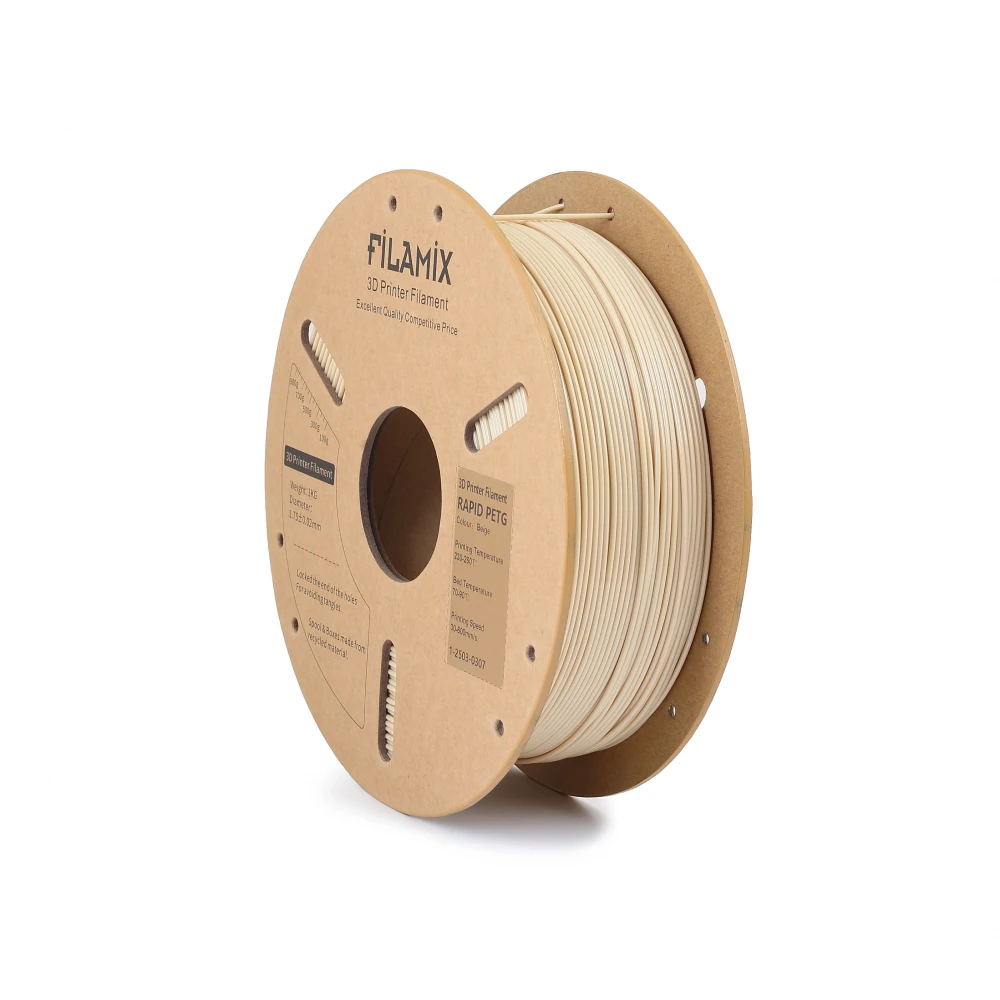 Filamix Rapid PETG Filament - Beige