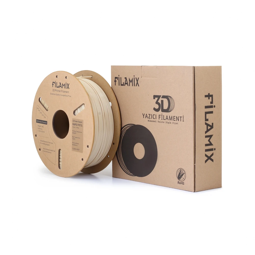 Filamix Rapid PETG Filament - Beige