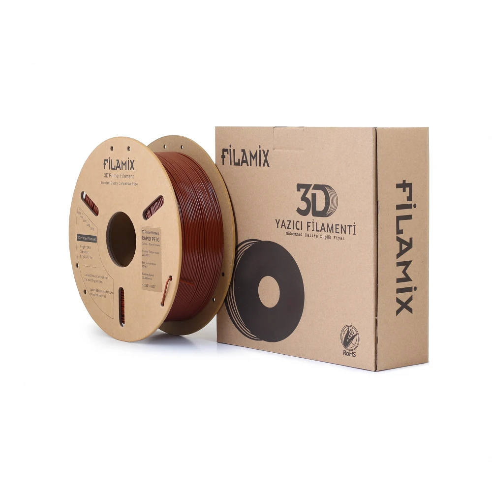 Filamix Rapid PETG Filament - Space Brown