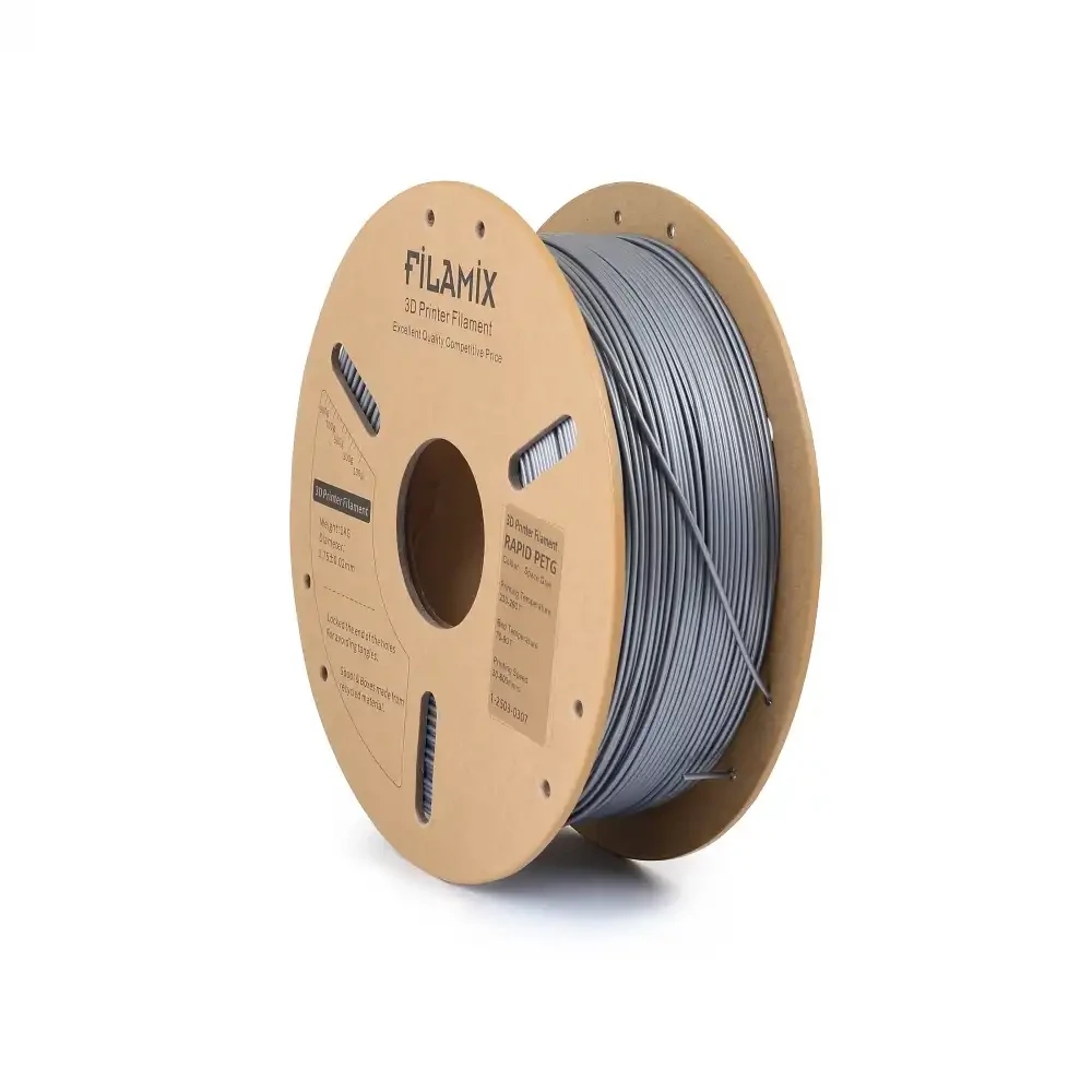 Filamix Rapid PETG Filament - Space Grey