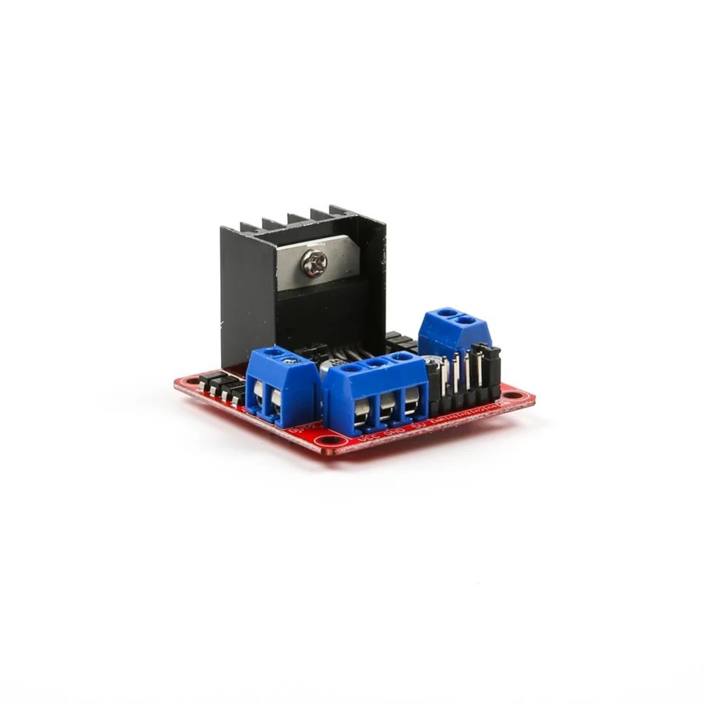 L298N Voltaj Regulatörlü Çift Motor Sürücü Kartı