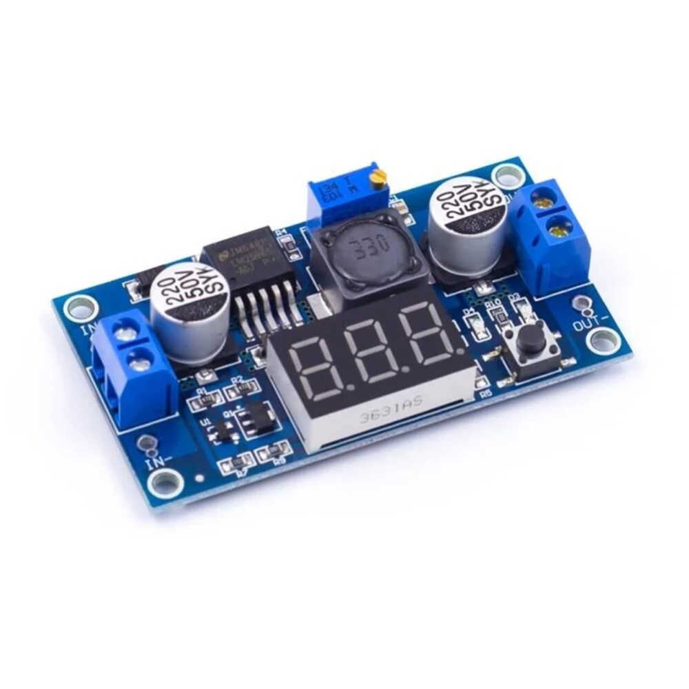 LM2596-ADJ LED Göstergeli DC-DC Voltaj Düşürücü Modül