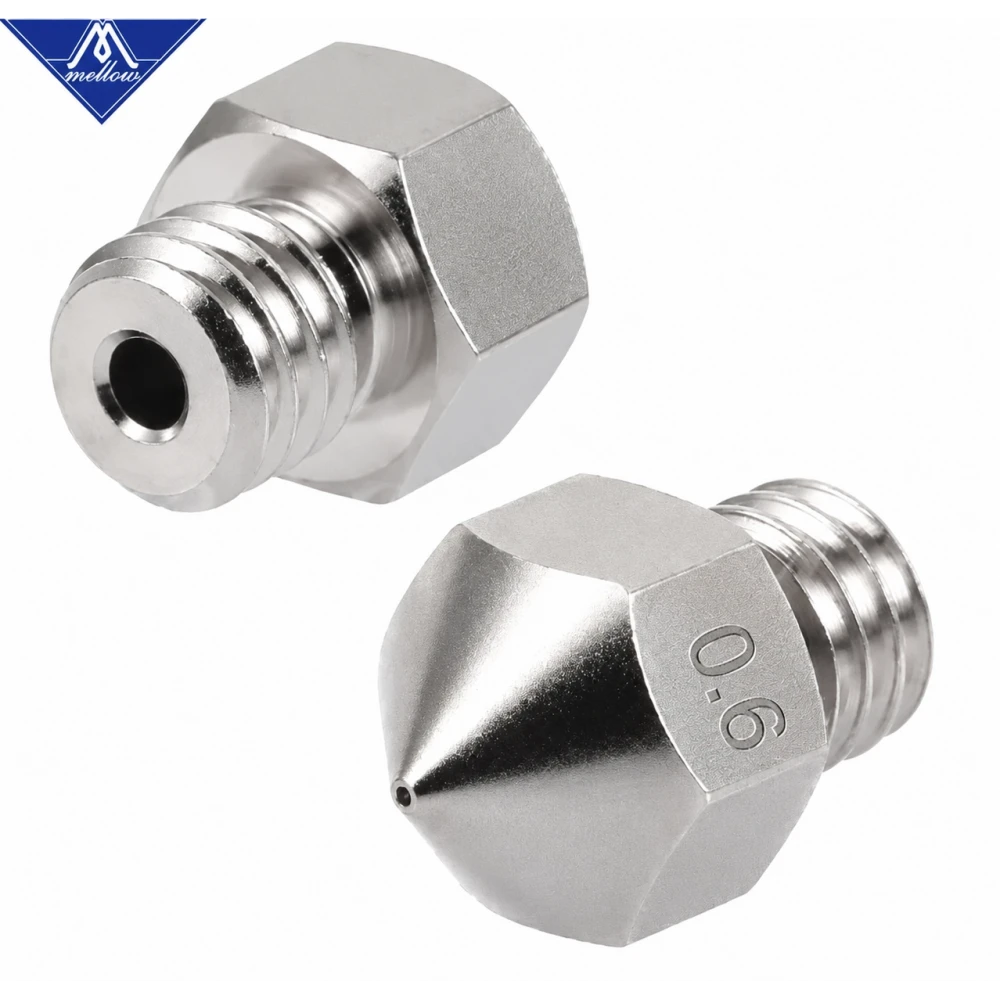 Mellow E3D Bakır Kaplı Nozzle 0.6mm
