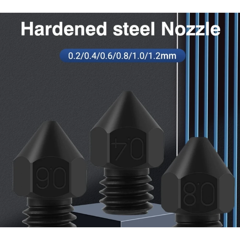 MK8 CHT Sertleştirilmiş Çelik Nozzle 0.6mm