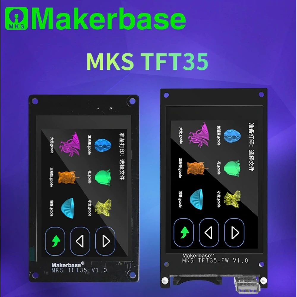 MKS TFT 3.5 Full Grafik Ekran Wifi & Usb Desteği Yatay