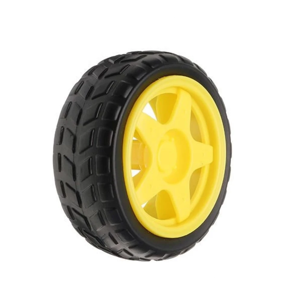 Motor ve Tekerlek Seti 6V 250RPM