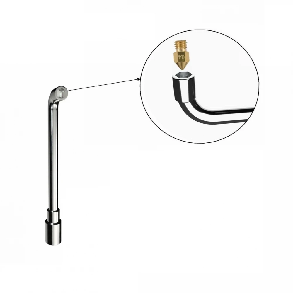 Nozzle Anahtarı L Tipi 7mm