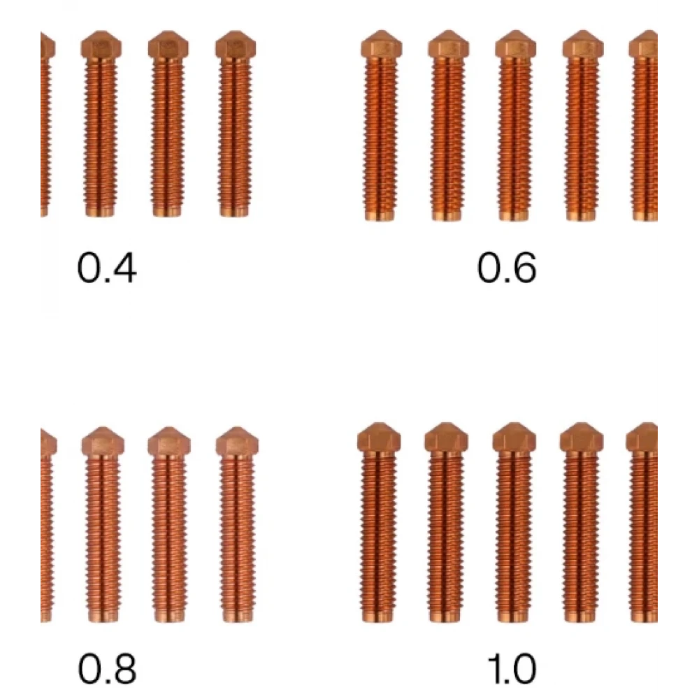 ELEGOO Orange Storm Giga Pirinç Nozzle 0.4mm