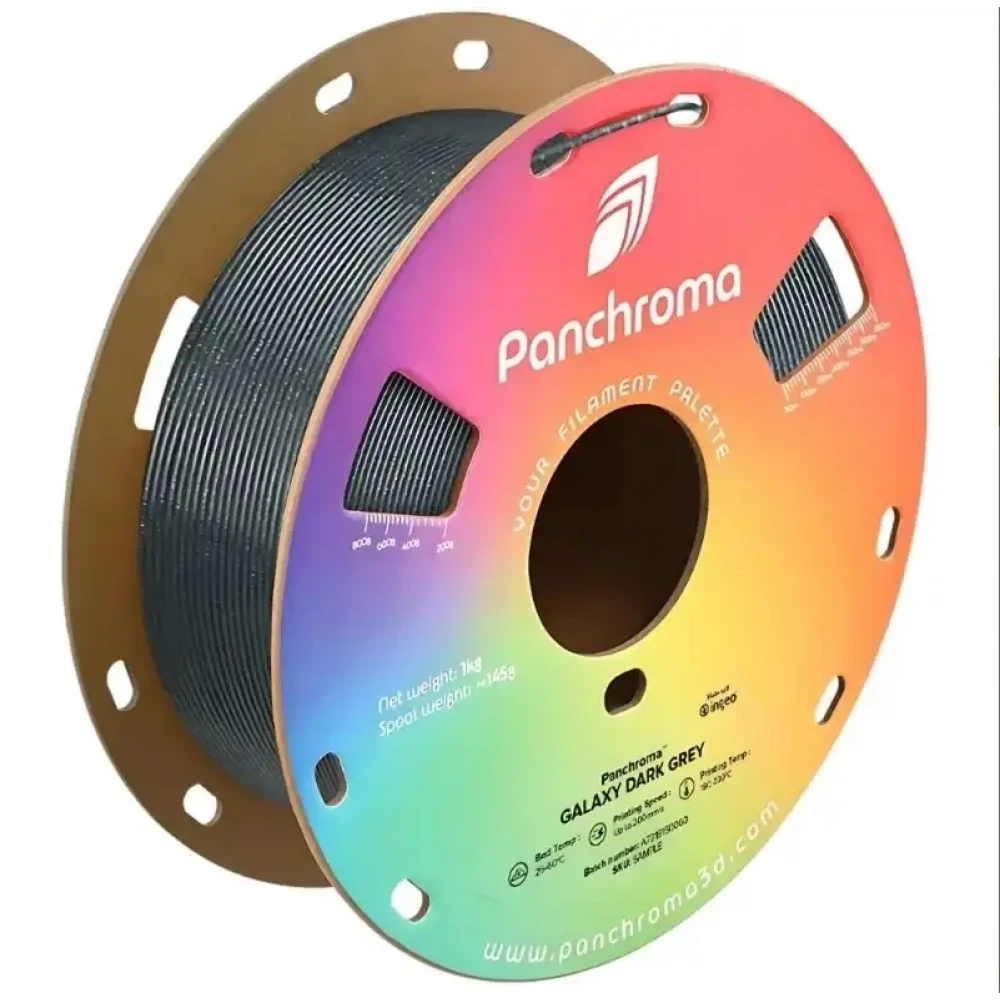 Polymaker Panchroma Galaxy PLA Filament - Dark Grey