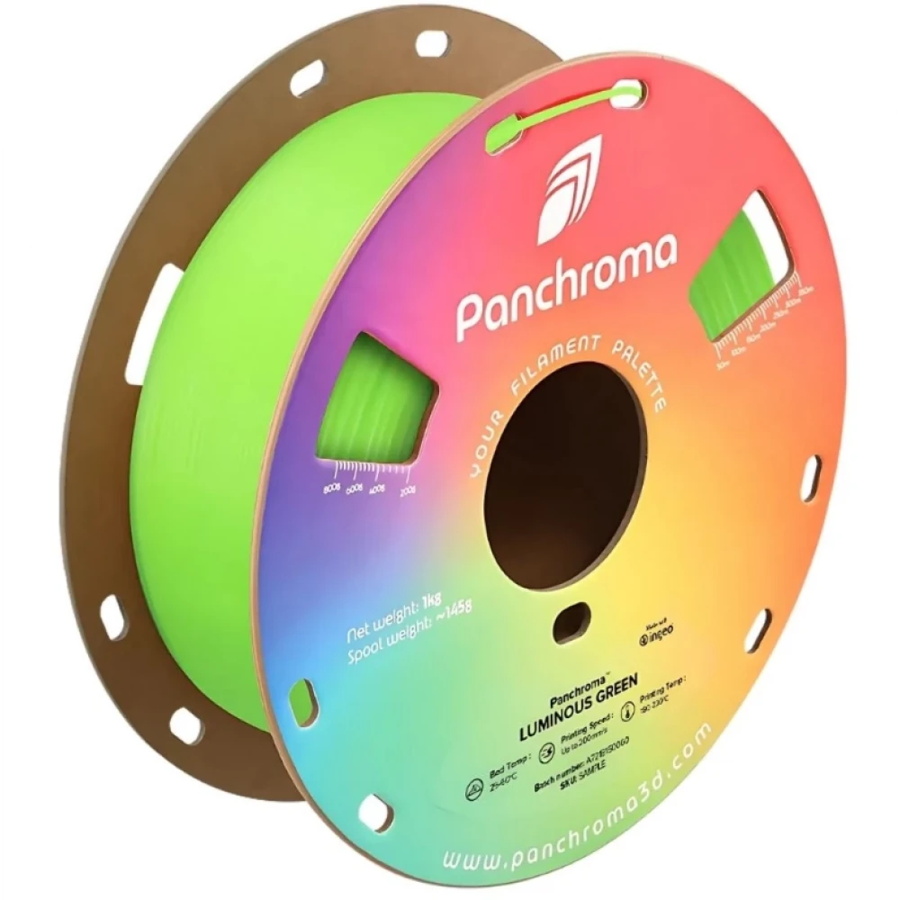 Polymaker Panchroma Luminous PLA Filament - Green