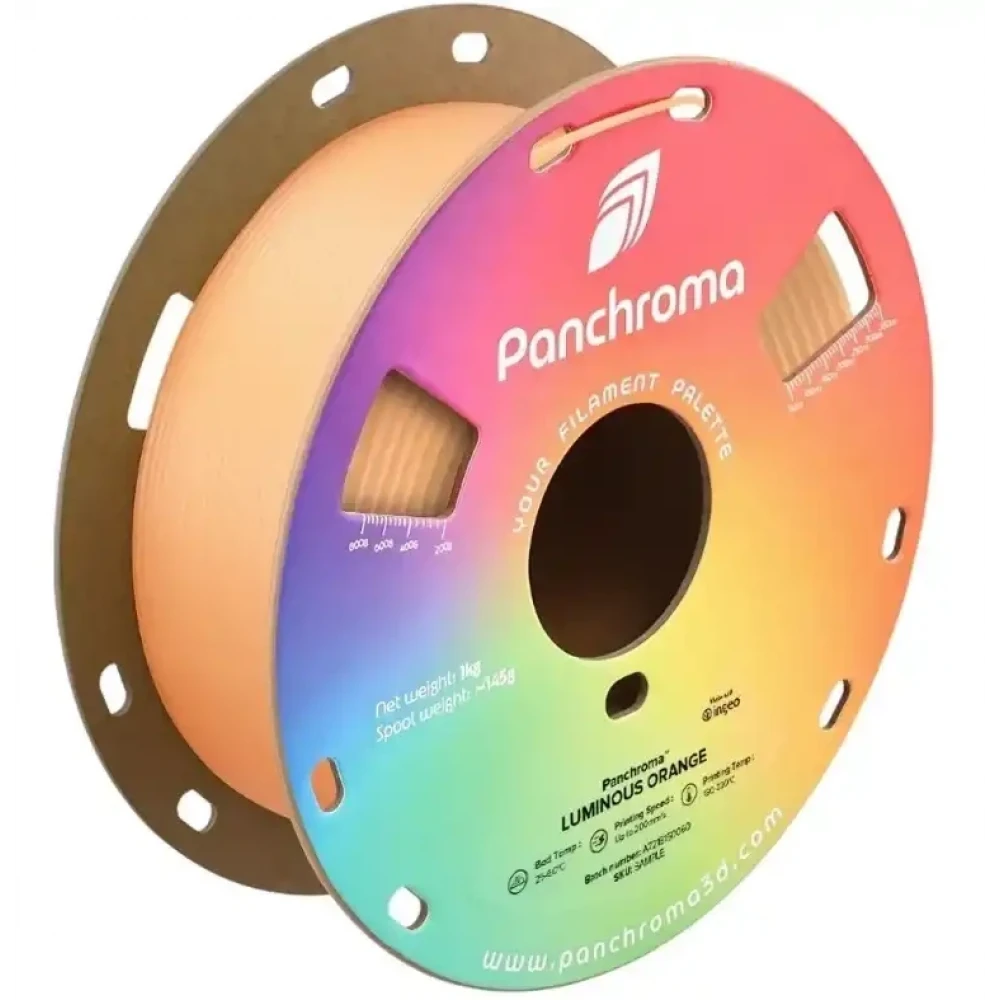 Polymaker Panchroma Luminous PLA Filament - Orange