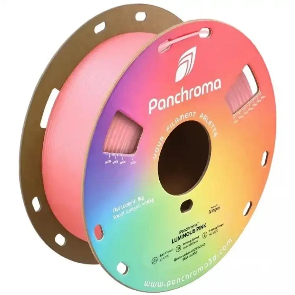 Polymaker Panchroma Luminous PLA Filament - Pink