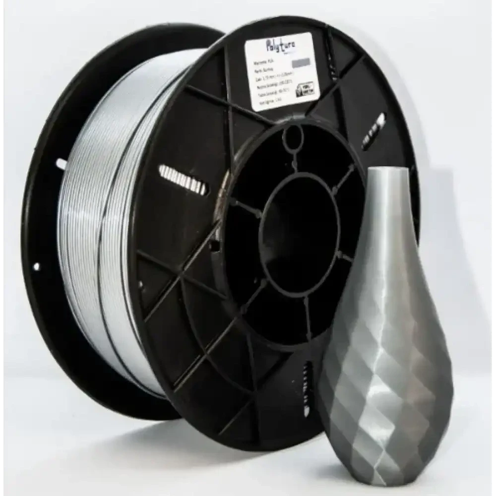 Polyture ABS Filament - Silver
