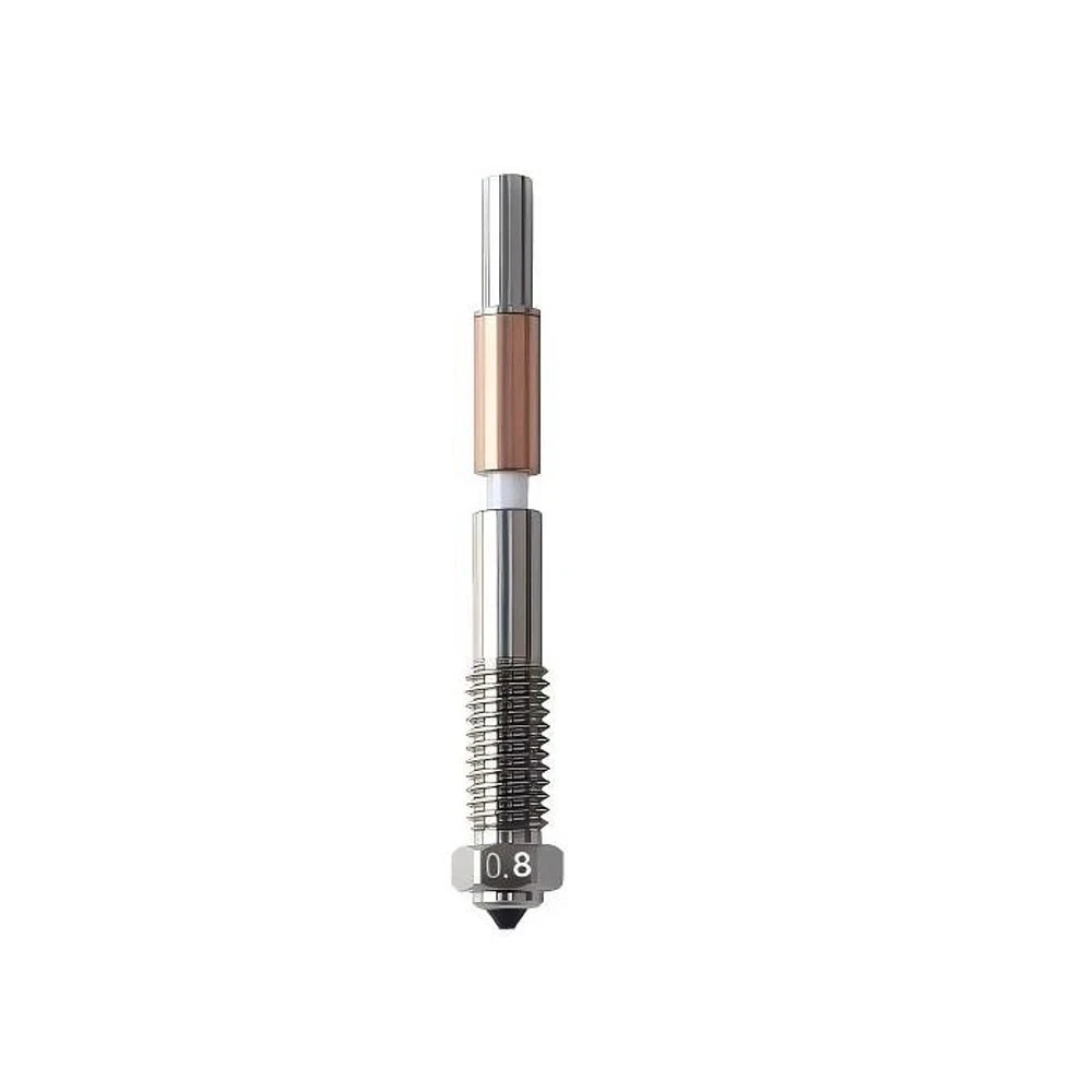 QIDI Plus 4 Uyumlu BiMetal Nozzle 0.8mm