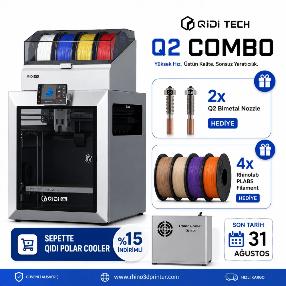 Qidi Q2 Combo 3d Yazıcı