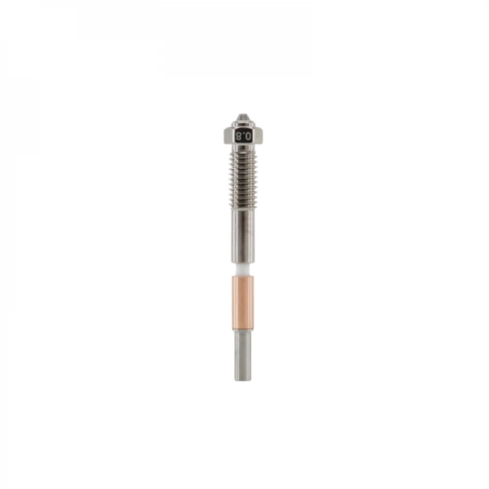 QIDI Q2 Uyumlu Tungsten Carbide Bimetal Nozzle 0.8mm