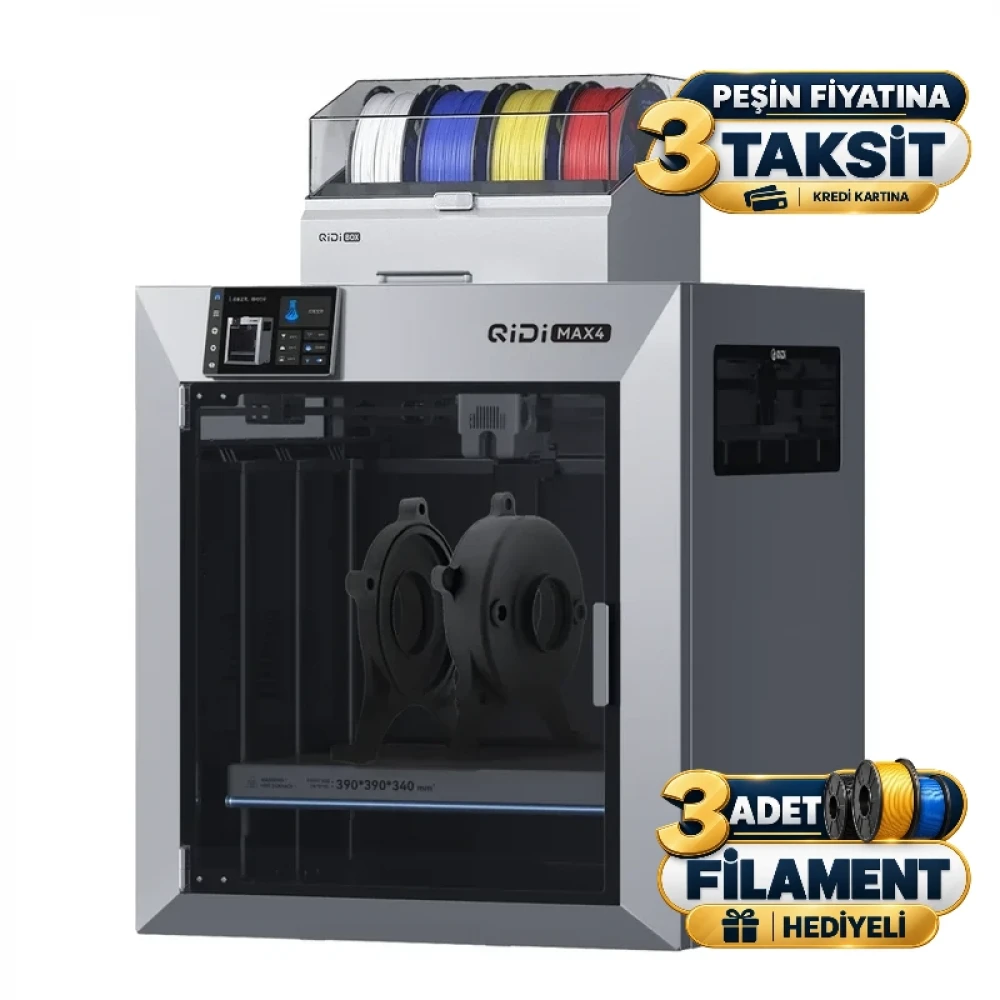 QIDI Tech Max4 Combo 3d Yazıcı