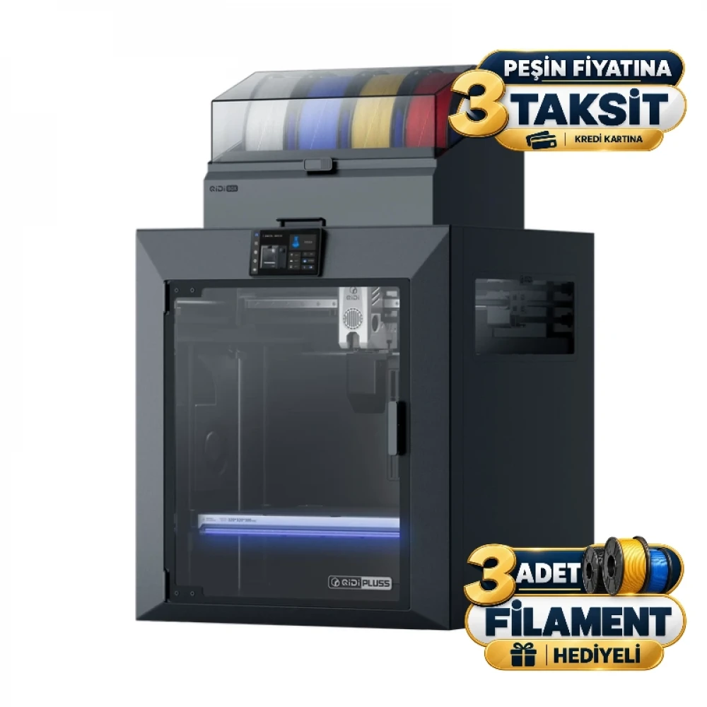 QIDI Tech Plus5 Combo 3D Yazıcı