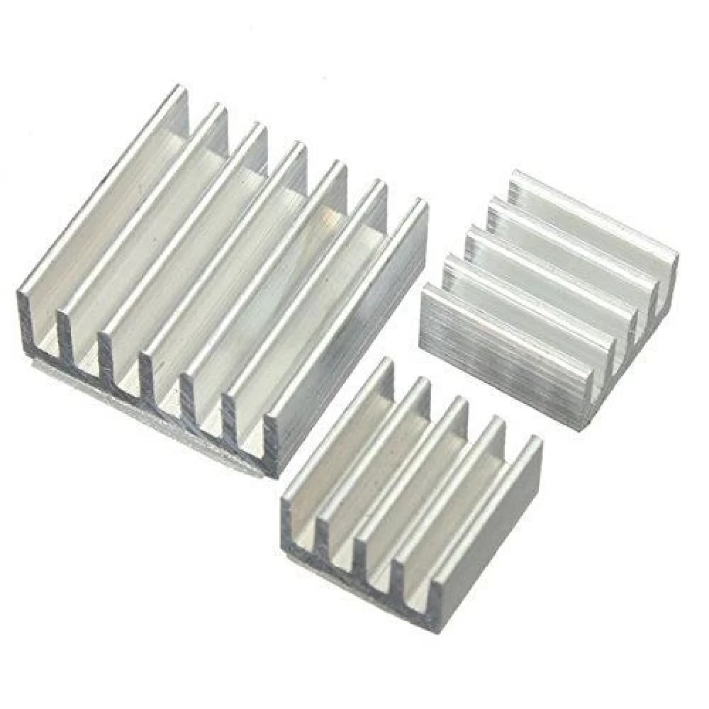Raspberry Alüminyum Soğutucu Set (3lü)