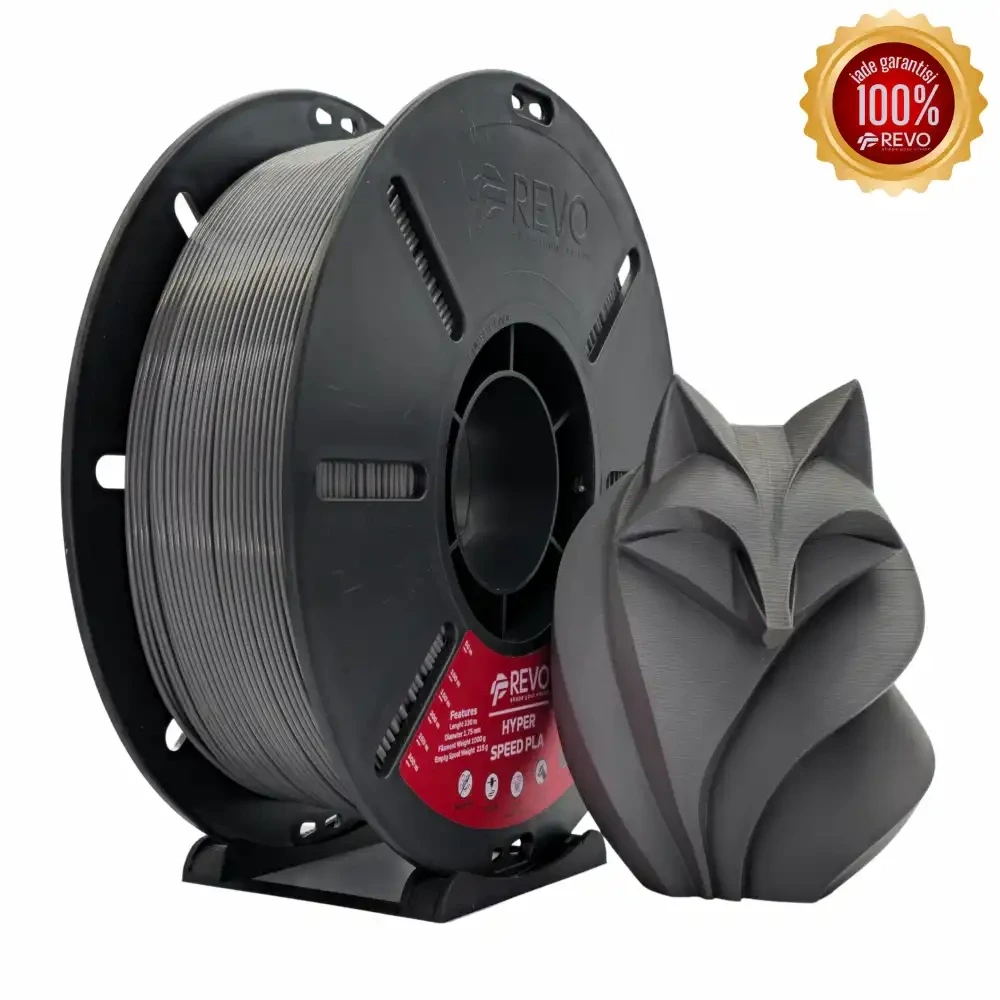 Revo Hyper Speed PLA Filament - Dark Grey