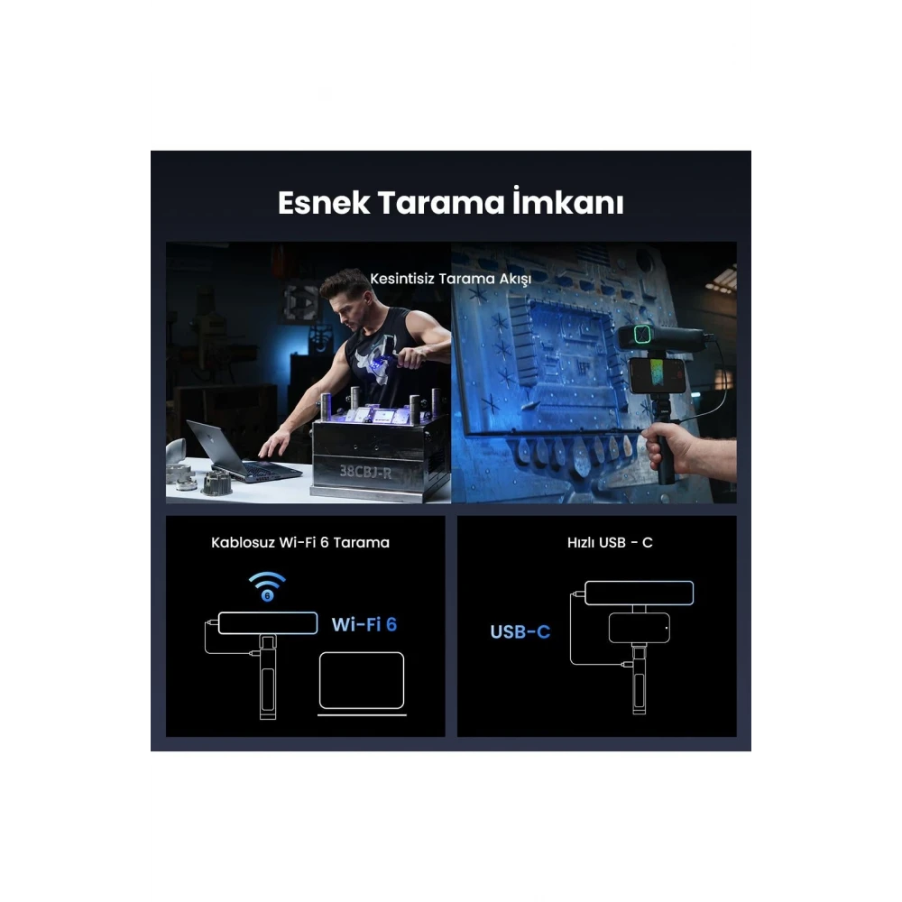 Revopoint MetroY 3D Tarayıcı 2026