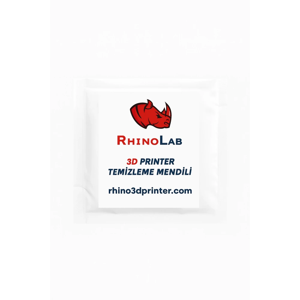 RhinoLab 3D Printer Temizleme Mendili