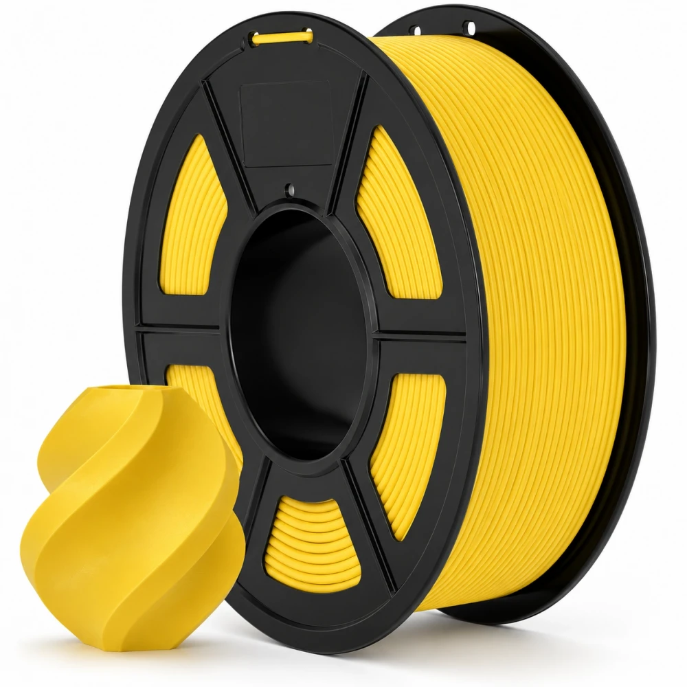 RhinoLab PLA Matte Filament - Yellow