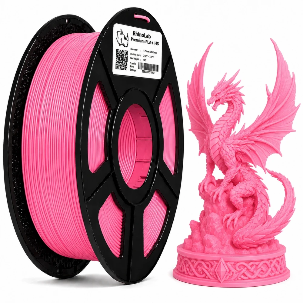 RhinoLab PLA+ Premium High Speed Filament - Pink
