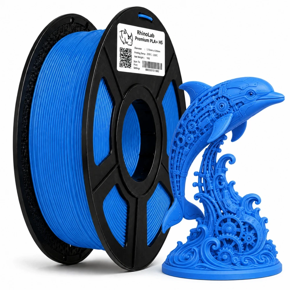 RhinoLab PLA+ Premium High Speed Filament - Sky Blue