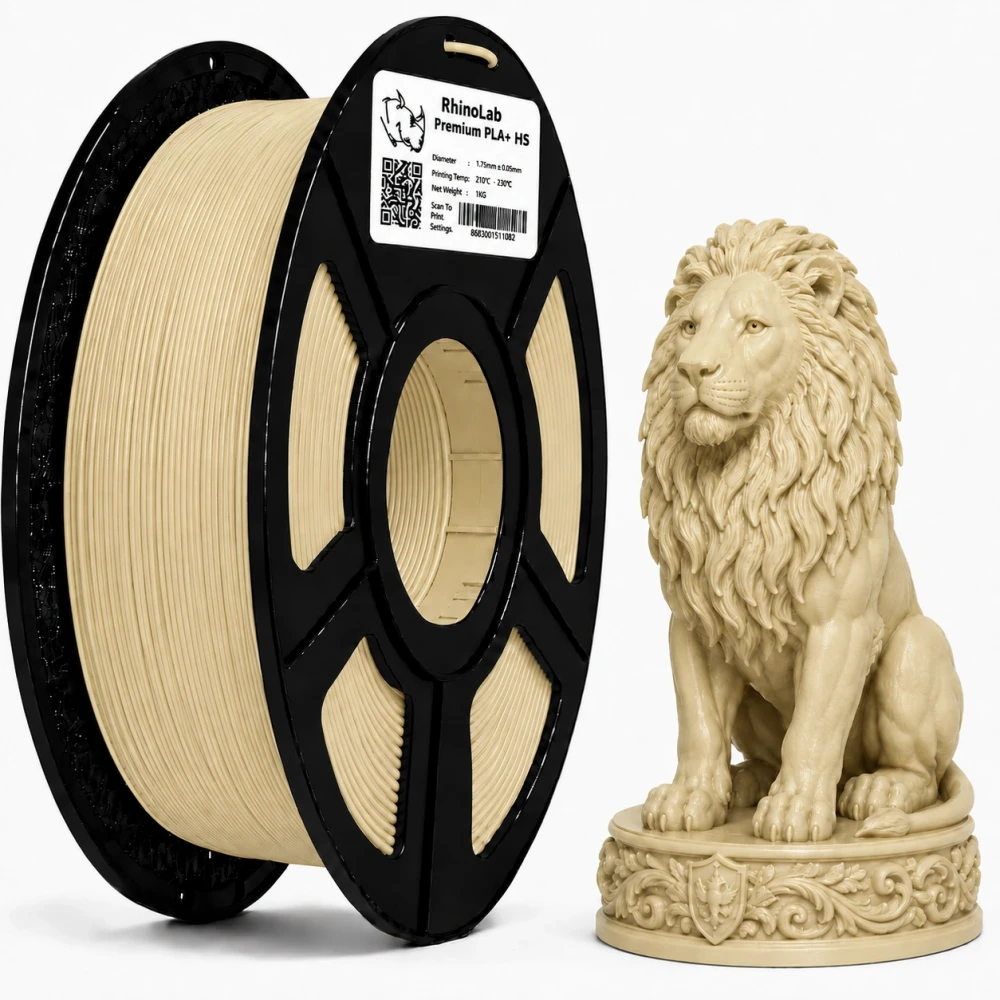 RhinoLab PLA+ Premium High Speed Filament - Wood