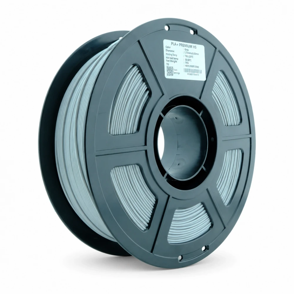 RhinoLab PLA+ Premium Hyper Speed Filament - Aluminum
