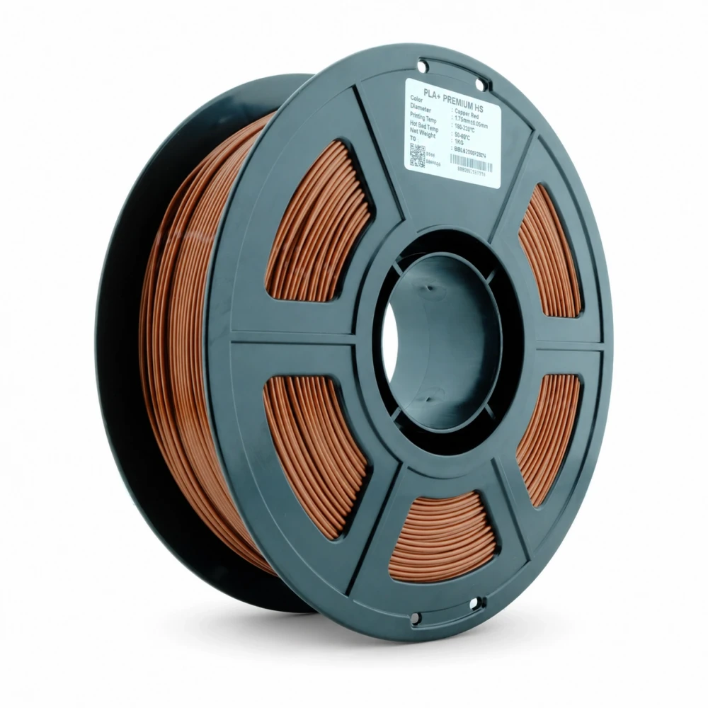 RhinoLab PLA+ Premium Hyper Speed Filament - Copper Red