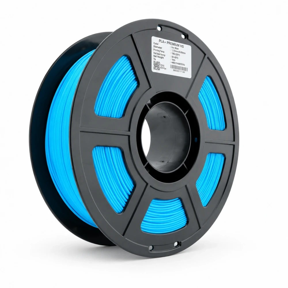 RhinoLab PLA+ Premium Hyper Speed Filament - Ice Blue