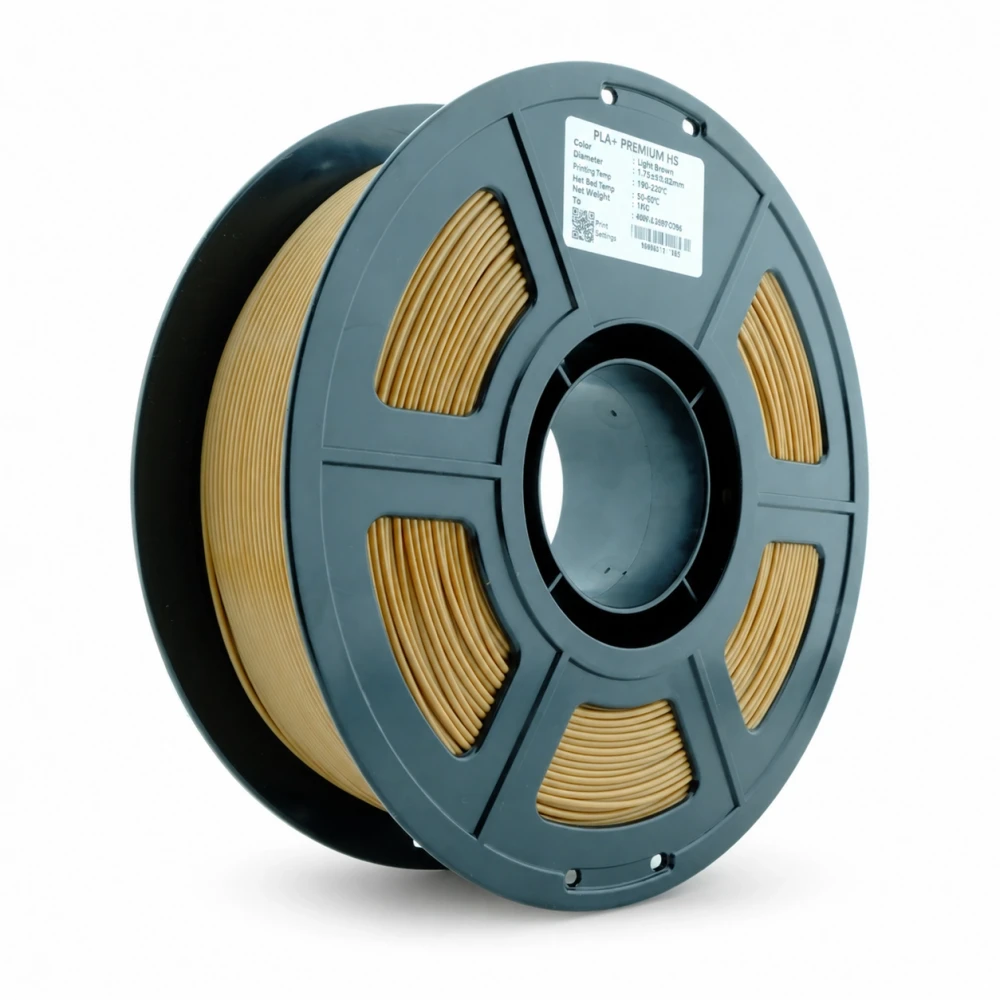 RhinoLab PLA+ Premium Hyper Speed Filament - Light Brown