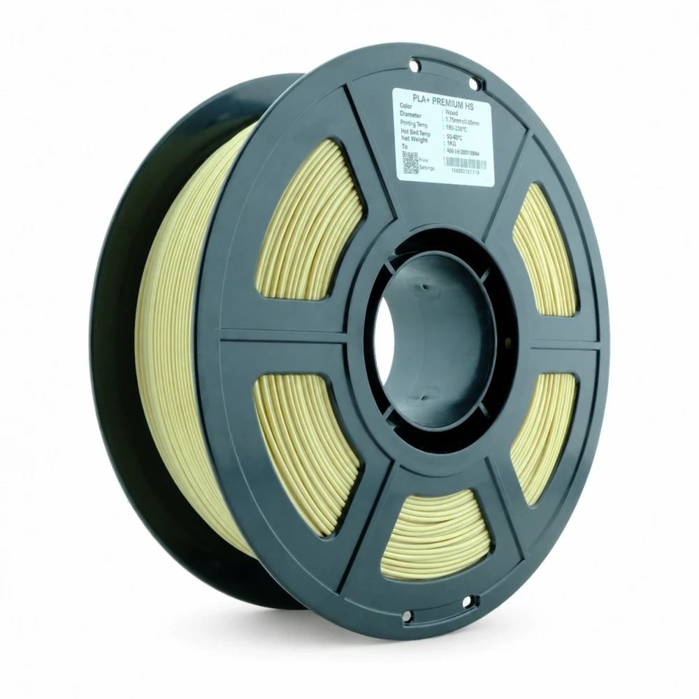 RhinoLab PLA+ Premium Hyper Speed Filament - Wood