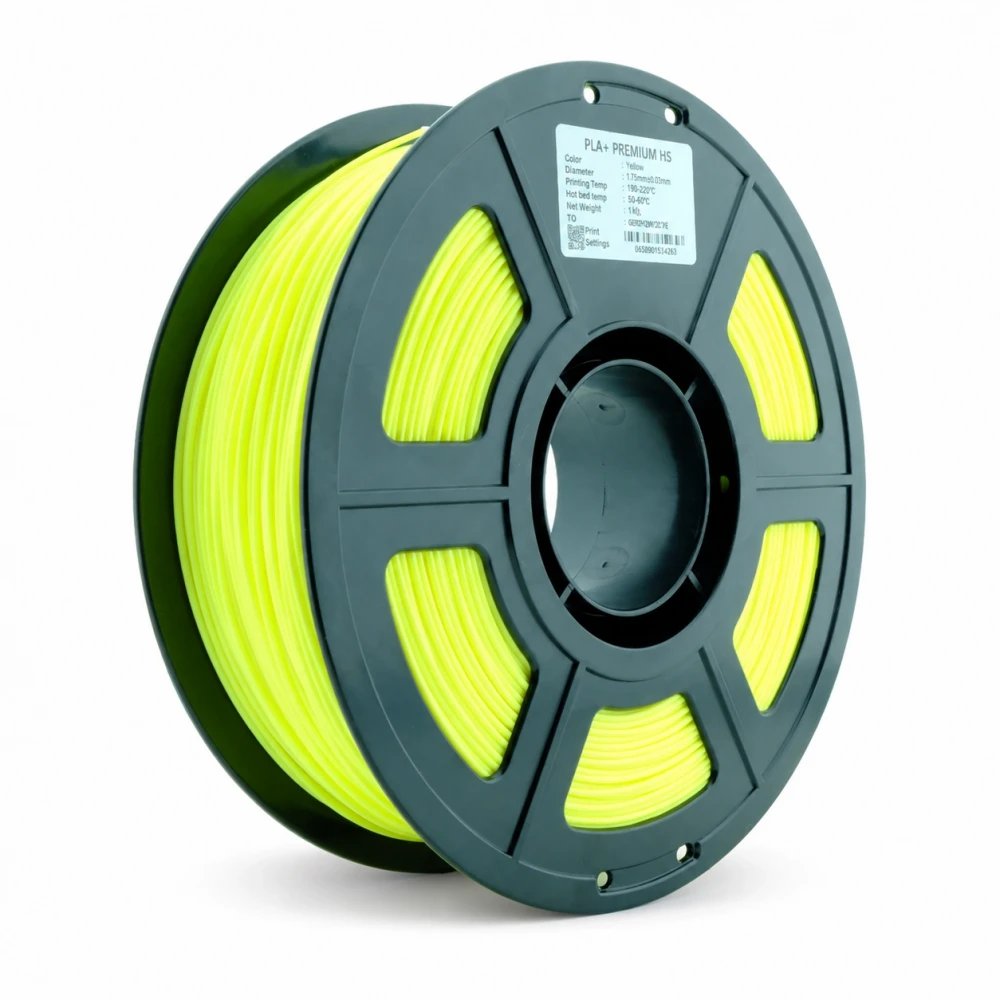RhinoLab PLA+ Premium Hyper Speed Filament - Yellow