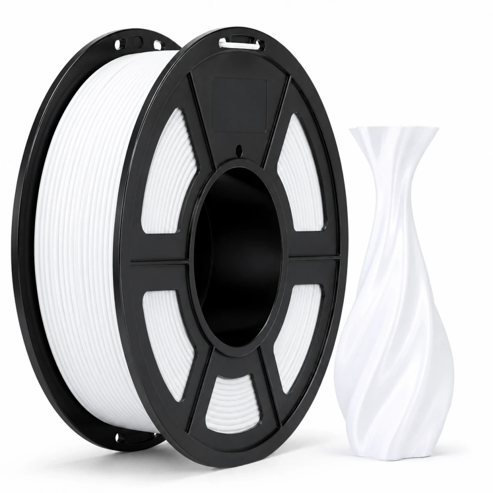 RhinoLab PLA Silk Filament - Pearl White