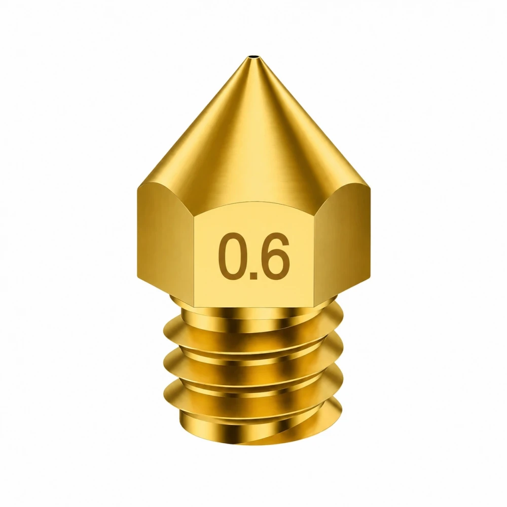 Trianglelab MK8 Yüksek Kaliyeli Nozzle 0.6mm