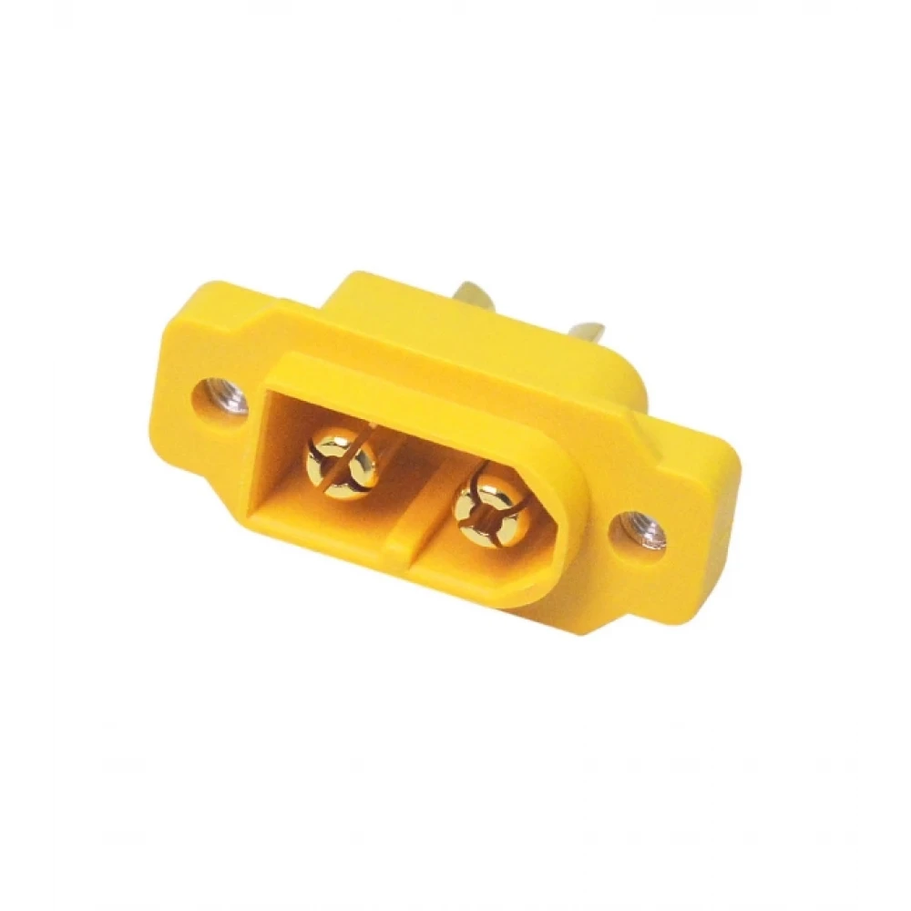 XT60E Erkek Konnektör - Panel Bağlantılı