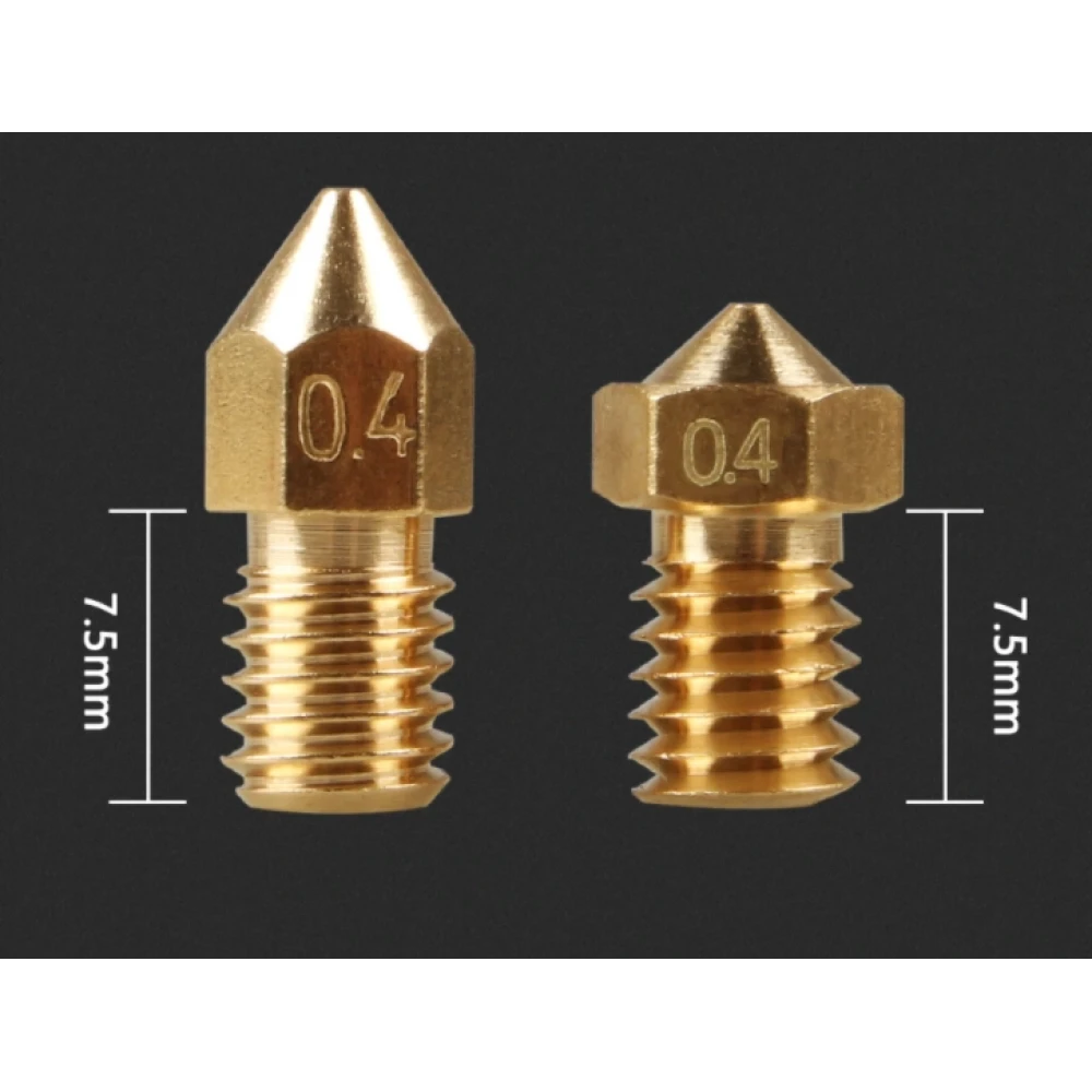 Yeni MK8 Pirinç Nozzle 0.5mm