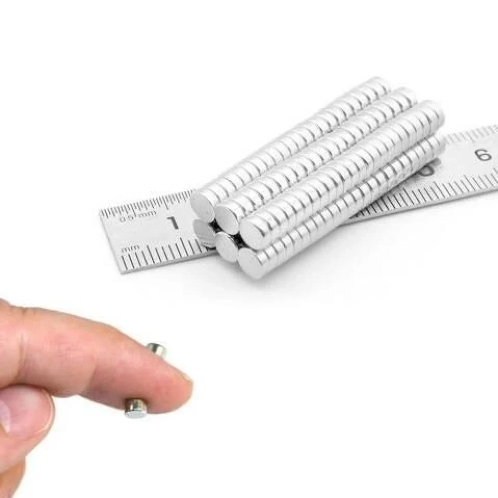 Yuvarlak Neodyum Mıknatıs 10X2mm