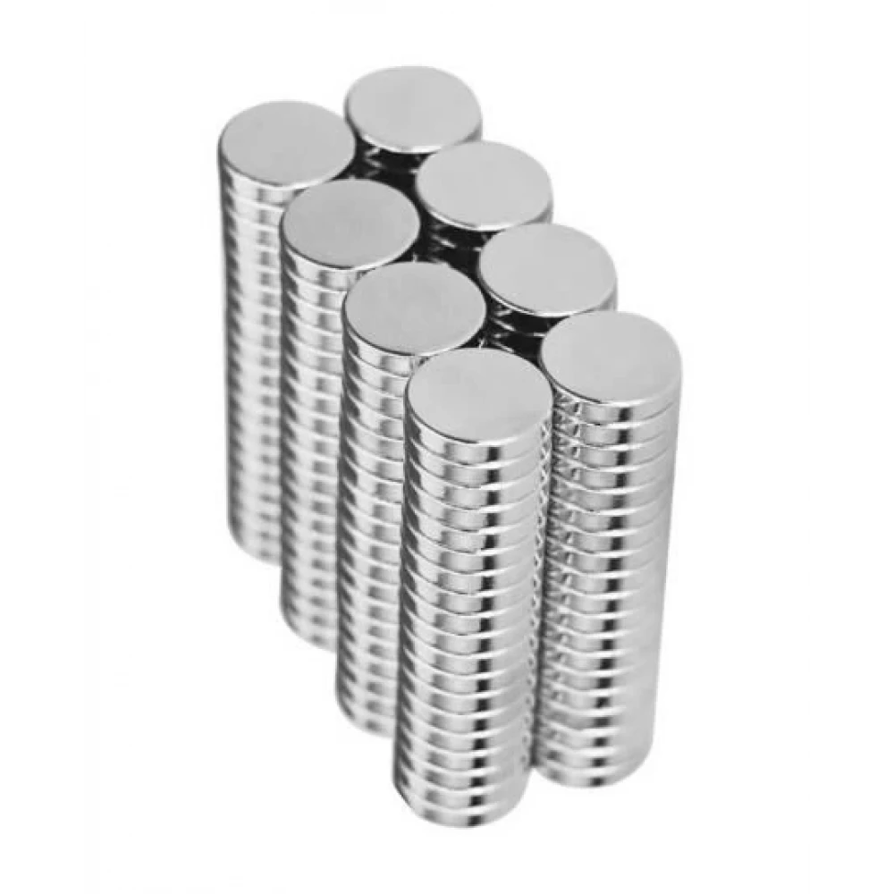 Yuvarlak Neodyum Mıknatıs 10X2mm