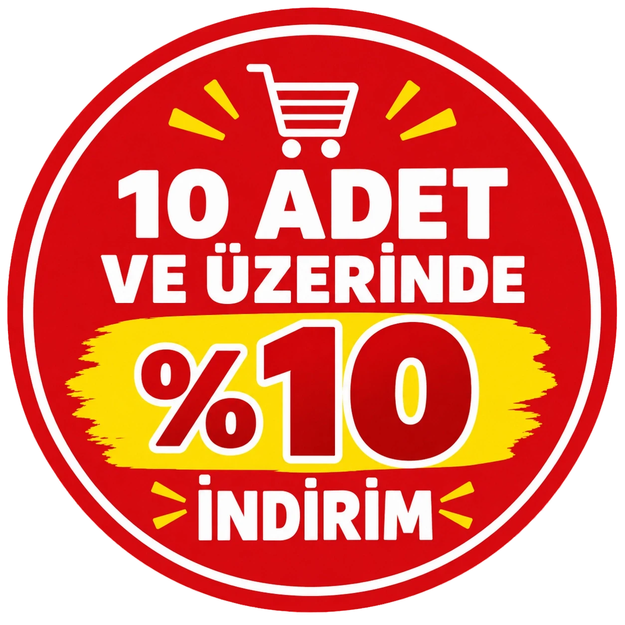 Sepette %10 İndirim Sepette %10 İndirim